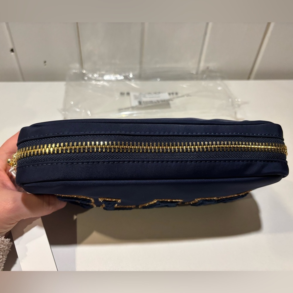 Stoney Clover Lane Glam Small Pouch - Sapphire (pre patched) - Picture 6 of 16